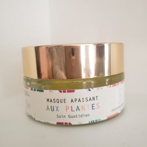 Masque apaisant aux plantes