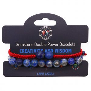Bracelet double puissance Lapis Lazulli
